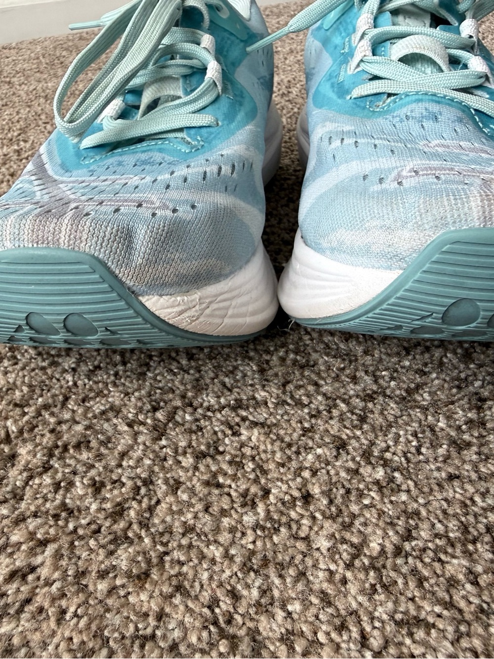 Asics Gel-Noosa Tri 15 Soothing Sea Blue/ Pure Silver Running Shoes Sz 10 - Picture 3 of 12